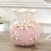 Modern Art Ceramic Vase Pink & Blue Stereoscopic Flower Home Decor Wedding Centerpieces Artistic Design 1