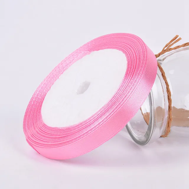 25Yards/Roll Grosgrain Satin Ribbons for Wedding Christmas Party Decorations DIY Bow Craft Ribbons Card Gifts Wrapping Supplies 24