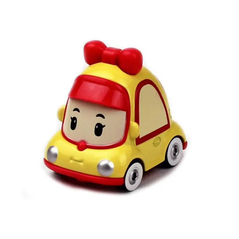 Robocar Poli Car Детские Игрушки Аниме Фигурки Anba Car Toys Robocar Poli Металл Модель Игрушечный Автомобиль Для Детей Рождественские Подарки