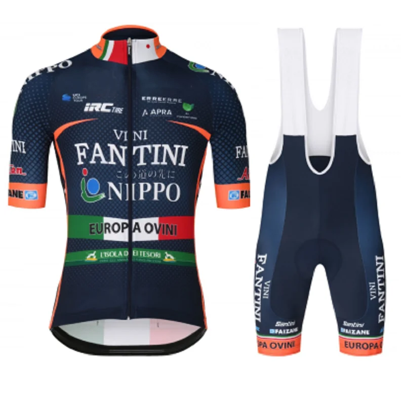 

2019 New VINI Summer Cycling Jersey Set Breathable Team Racing Sport Bicycle Jersey Mens Cycling Clothing Short Bike Jersey NW