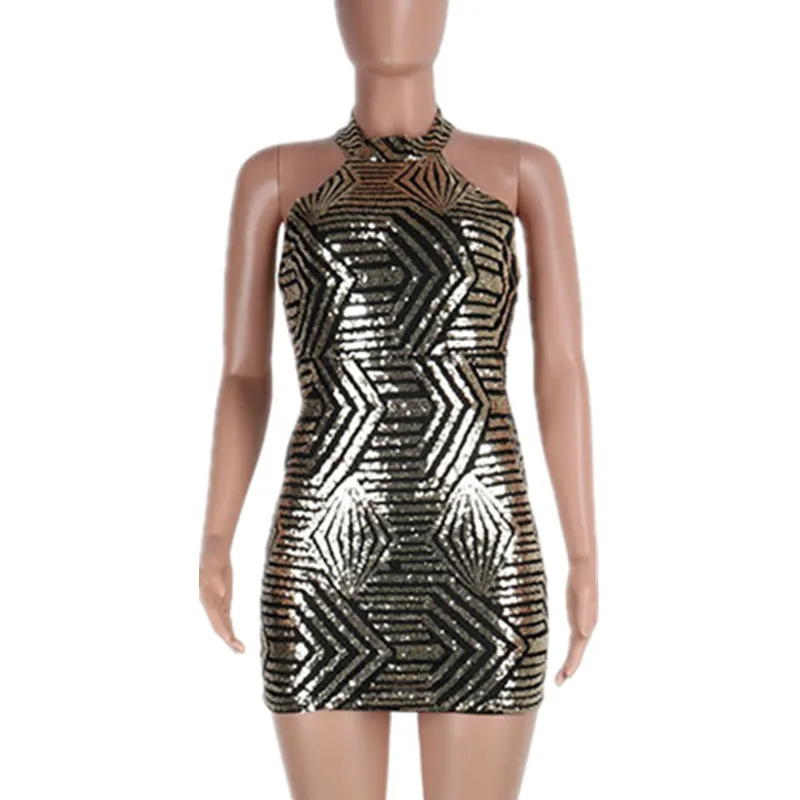 Abito cocktail oro china