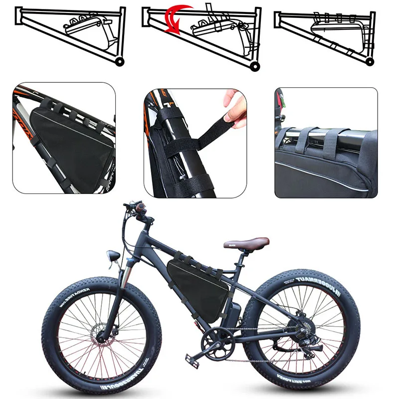 UPP 52V 35Ah Tri угловая батарея супер емкость с S amsung ячейками+ Bluetooth BMS+ быстрое зарядное устройство