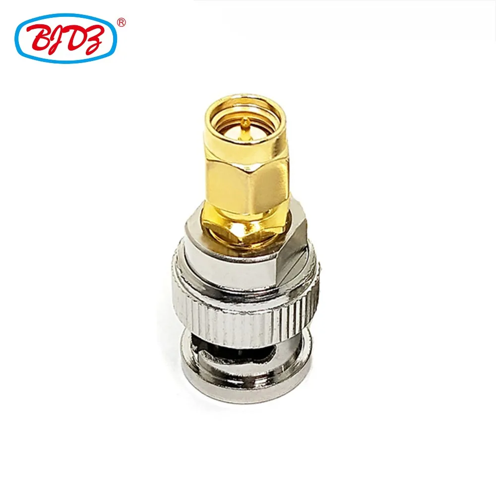 

Free shipping Wholesale 5Pcs RF adapter BNC male connector to Sma male connector BNC SMA Adapter
