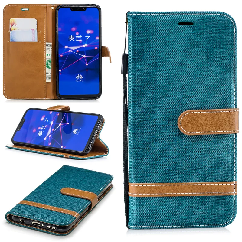 Case For Huawei P30Pro P20Lite Leather Flip Wallet Case For Huawei Mate20 20Pro 10Lite P Smart 2019 P10 Case Painted Phone Cases (10)