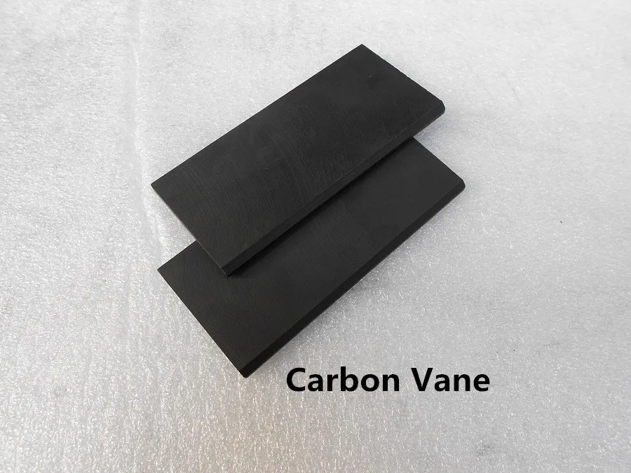 2pcs carbon vane,graphite vane,graphite sheet,graphite rotor for Mobile compressors