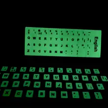 New Russian English Letters Fluorescent Optional Language Luminous Computer Laptop Keyboard Layout Sticker Protective Film New Russian English Letters Fluorescent Optional Language Luminous Computer Laptop Keyboard Layout Sticker Protective Film