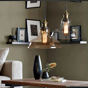 

Modern ceiling lamps pendant Lights Glass Pendant Lamps Loft Industrial Hang Lamparas De Techo Colgante Modern Lustre Pendent