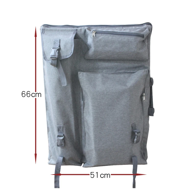 AngelMark 4K Multifunctional Artist Portfolio Backpack Carry Shoulder Bag Drawing Board Tools Bags Travel Case for Drawing 5