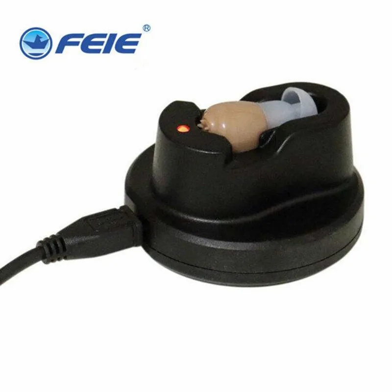 Micro Hearing Aid Rechargeable Invisible Amplifier Adjustable Tone In