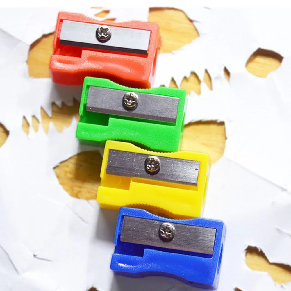 10pcs/set New Pencil Sharpener Colorful Cute Gift Children Mini Pencil