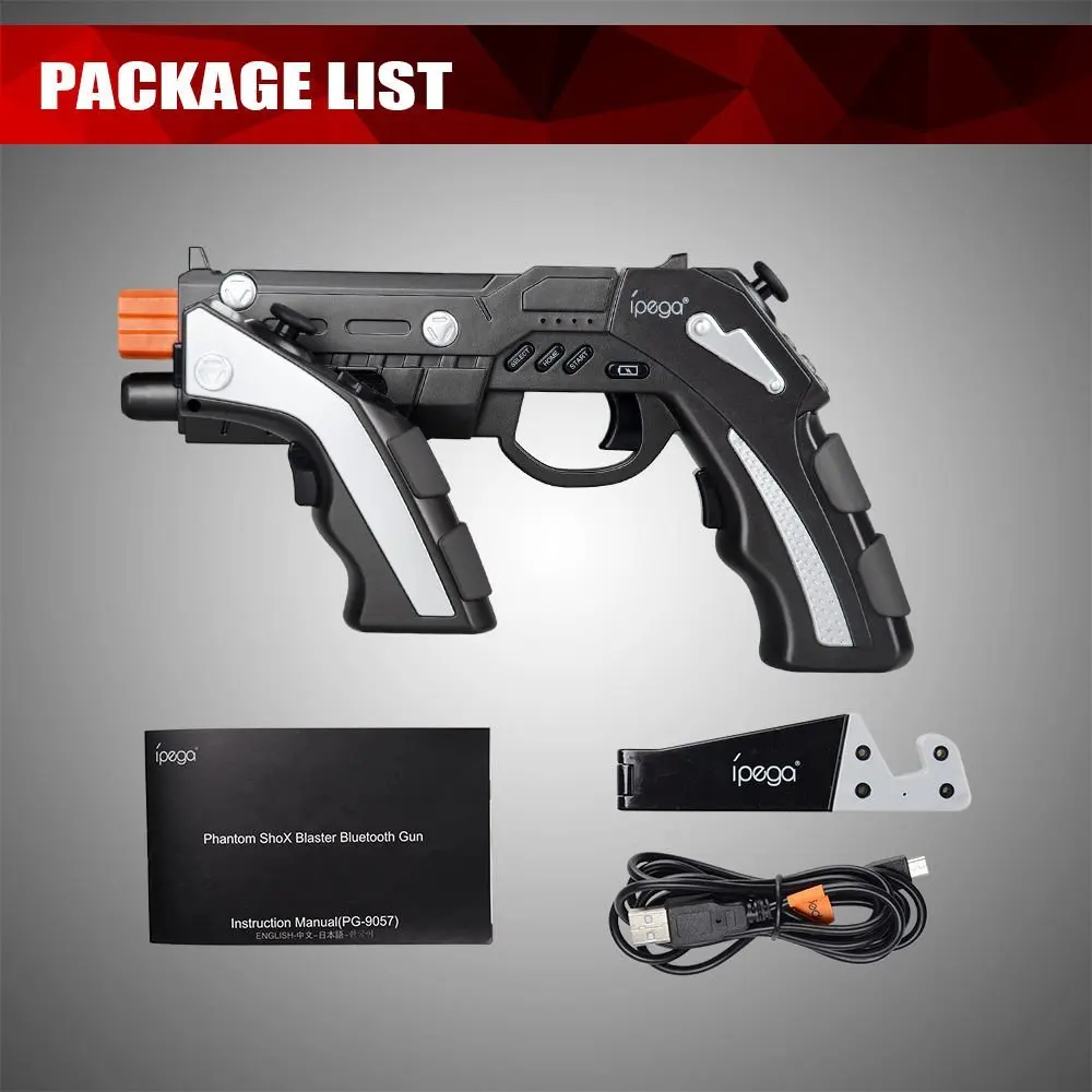 Ipega PG-9057 Bluetooth Wireless Game Controller Gun  (3)