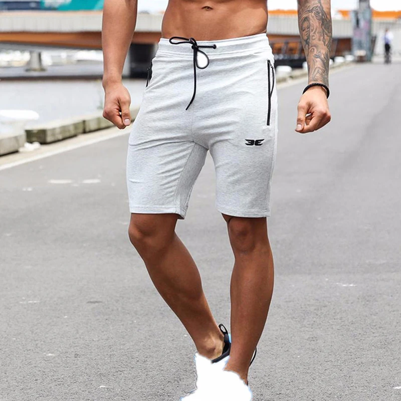 

2018 Men's Casual Summer Shorts Sexy Sweatpants Male Fitness Bodybuilding Workout Man Fashion Short pants M-XXL