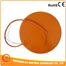 Силиконовый нагреватель 500 мм круглый, 240 в, 1200 Вт