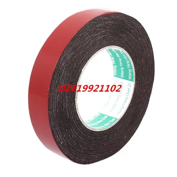 

1pcs 25mm x 2mm Car Vehicle Self Adhesive Shock Resistant Foam Tape 5M Length