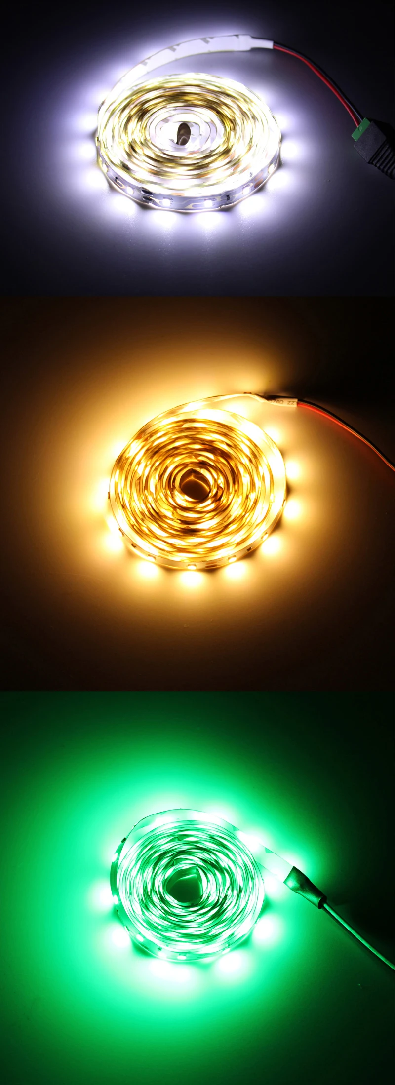 2835 RGB светодиодный свет полоса водонепроницаемый 12V неоновая световая лента Гибкая Праздничная декорация теплый белый синий красный зеленый