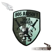 805 страйкбол вышивка гладить на нашивки custom rider спереди ткань наклейки Мини аппликация