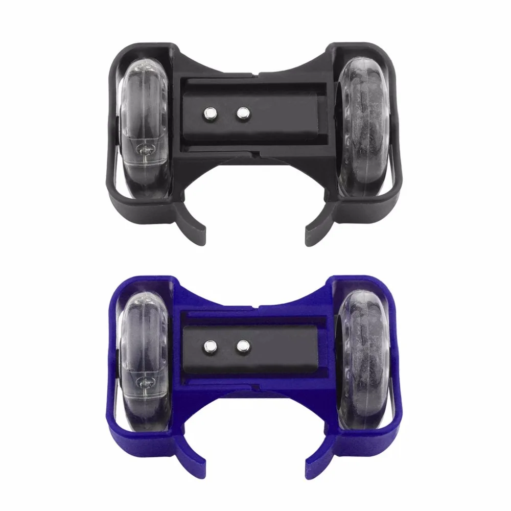 الأزرق/الأسود وامض بكرة زوبعة صغيرة بكرة عجلة فلاش أحذية التزلج الرياضة rollerskate للأطفال الساخن