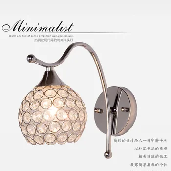 

and contracted crystal wall lamp setting wall of corridor lamp of bedroom the head of a bed wall lamp wholesale fashion