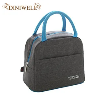 

Mummy Oxford Thermal Insulation Lunch Bag Fit Picnic Fresh Food Cooler Leisure Accessories Product Denim Hangbag