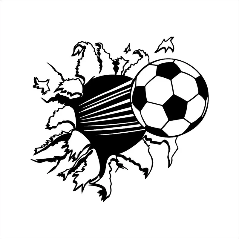 3D Wall Stickers Home Decor Football Decal Black White Soccer Ball For Kids Rooms Bedroom Art Fashion Modern Design 4851cm In From 3D Wall Stickers Home Decor Football Decal Black White Soccer Ball For Kids Rooms Bedroom Art Fashion Modern Design 4851cm In From