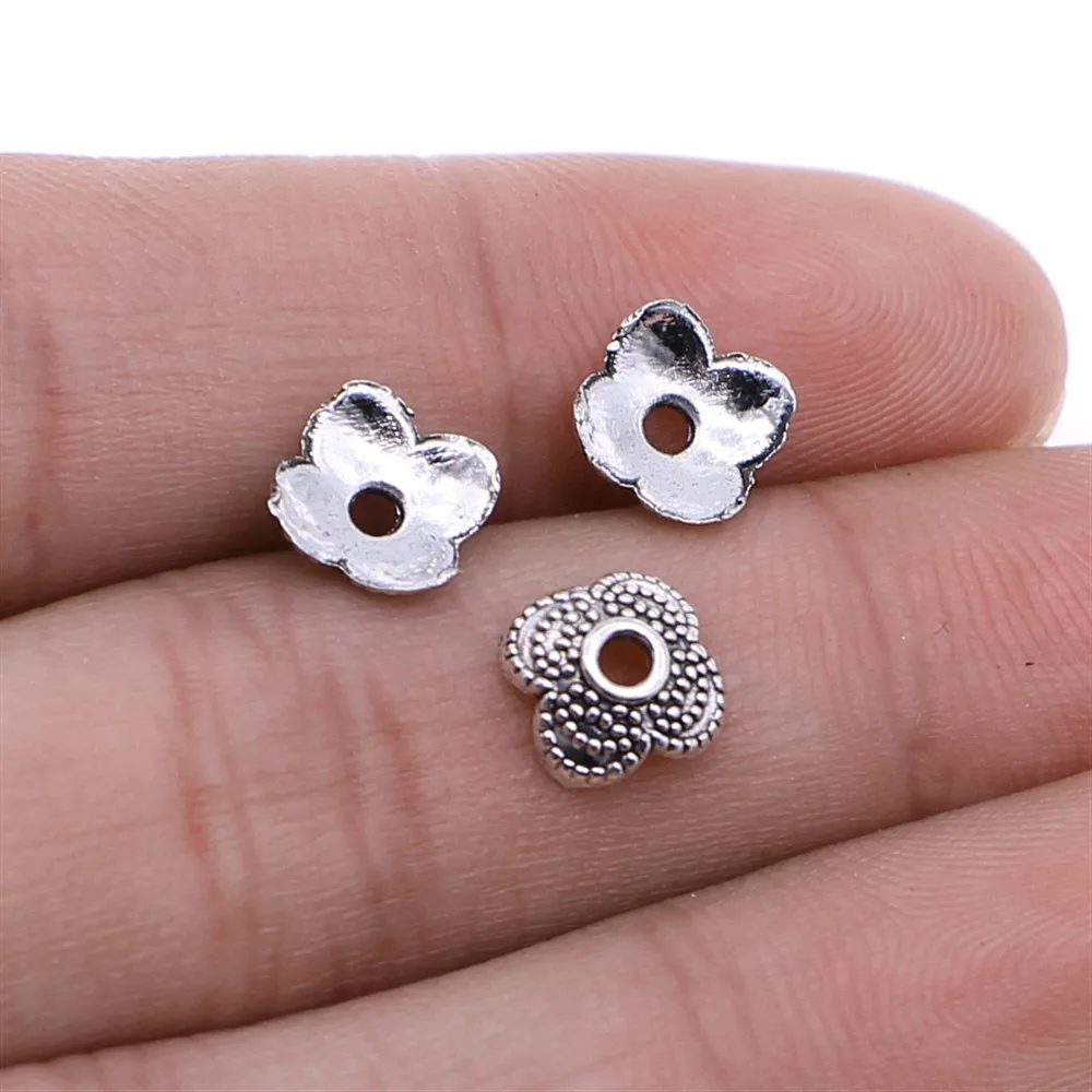 Diy Jewelry Making Accessories Cap Шапочки Для Бусин 50pcs 9x9mm