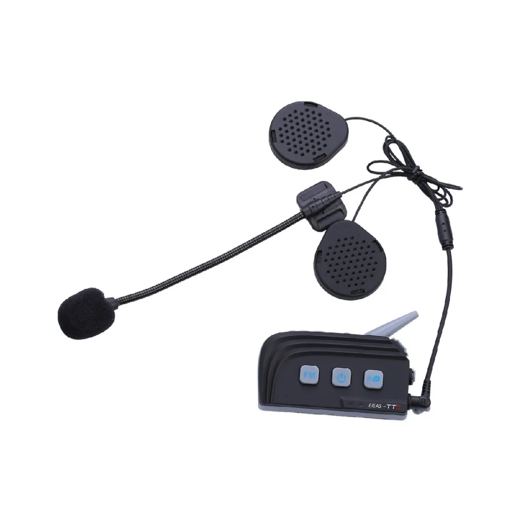 2 шт. EJEAS TTS Bluetooth Интерком мотоциклов переговорные Водонепроницаемый гарнитура