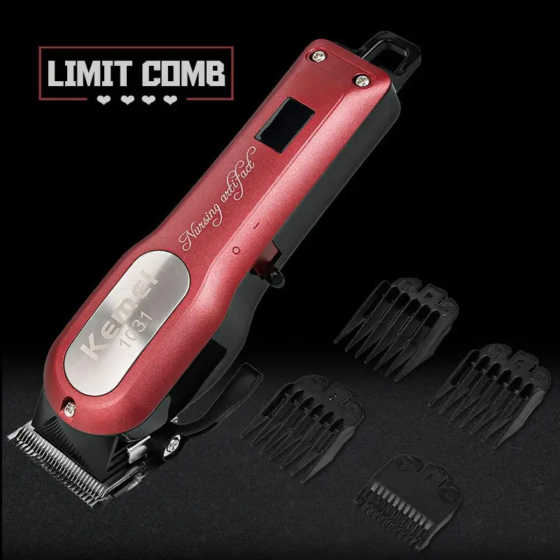 Kemei электрическая машинка для стрижки волос Бритва машинка для бритья волос Стрижка бороды электрическая бритва триммер для волос D43