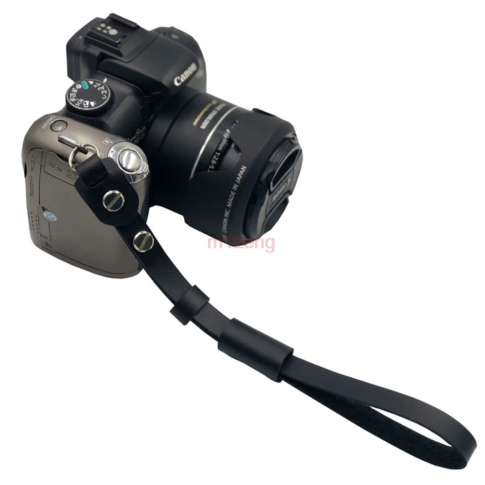 Натуральная кожа Камера/беззеркальных ремешок/спусковой шнур для Canon EOSM nikon fuji xt1 xt10 xm1 xa2 sony A6500 A5100 A7R|Ремни