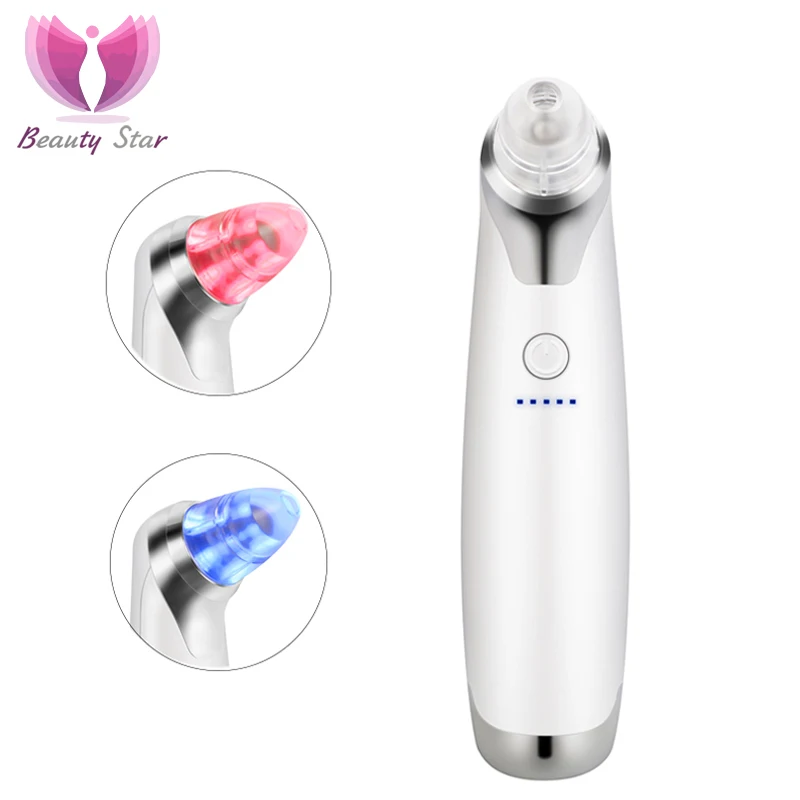 

Pore Vacuum Blackhead Remover Facial Vacuum Pore Cleaner Face Skin Care Pimple Blackhead Removal Machine Vacuum Suction Tool