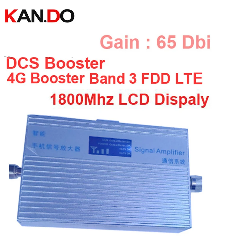 

LCD display 65dbi gain 1000sq meter FDD LTE 4G booster+DCS 1800mhz mobile phone FDD booster,DCS repeater 4G repeater DCS booster