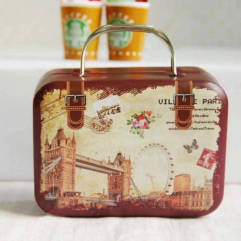 1:6 Dollhouse Mini Trunk Toy Dollhouses Miniature Suitcase Pocket Furniture Diy Doll House Kit Scene Accessories Random Color