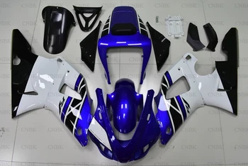 

for YZF R1 1998 - 1999 Plastic Fairings YZFR1 98 Blue White Abs Fairing for YAMAHA YZFR1 1998 Plastic Fairings Unpainted
