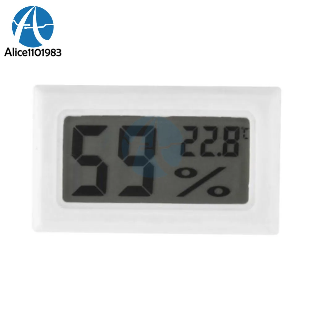 

LCD Digital Thermometer Temperature and humidity meter mini indoor Hygrometer Temp Sensor Humidity Meter Gauge Instrument