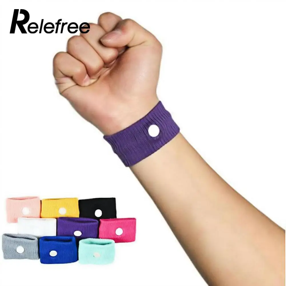 

2Pcs Travel Sickness Wrist Band Anti Nausea Boats Car Sea Plane Wristband anti-motion sickness bracelet strap