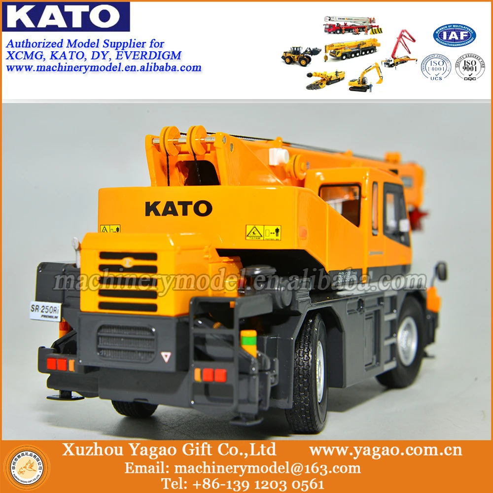  2019 New Arrive 1/50 Diecast Metal Construction Models for KATO SR250Ri Rough Terrain Crane Model T