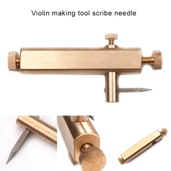 

Newly Violin Making Tools Brass Purfling Inlay Inlaid Groove Maker Carver Luthier Tool