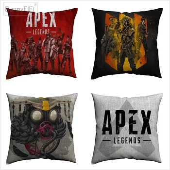 

Apex Legends Game Fashion Design Cotton Linen Cushion Cover 45 x 45 cm For Sofa Chair Pillow Case Home Decor Almofada