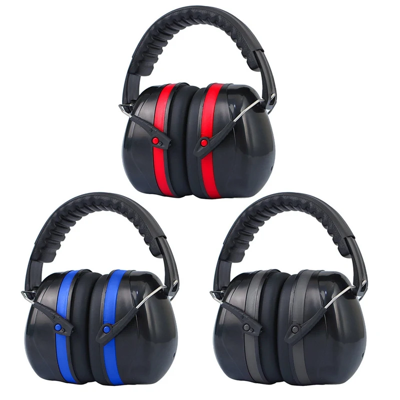 

Anti-Noise Head Earmuffs Foldable Ear Protector SNR-35dB For Kids/Adults Study Sleeping Work Shooting Hearing Safe Protection