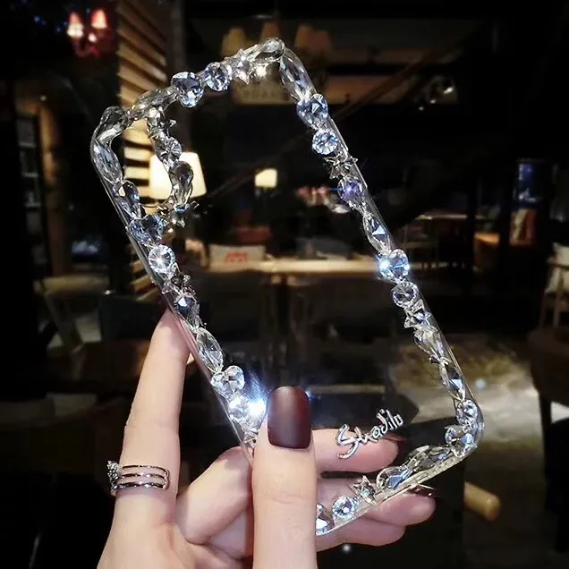 

Luxury Bling Diamond Rhinestone Phone Case For iphone 4 4S 5 5S 5C SE 6 6Plus 6S 6S Plus 7 7Plus 8 8Plus X Female style case