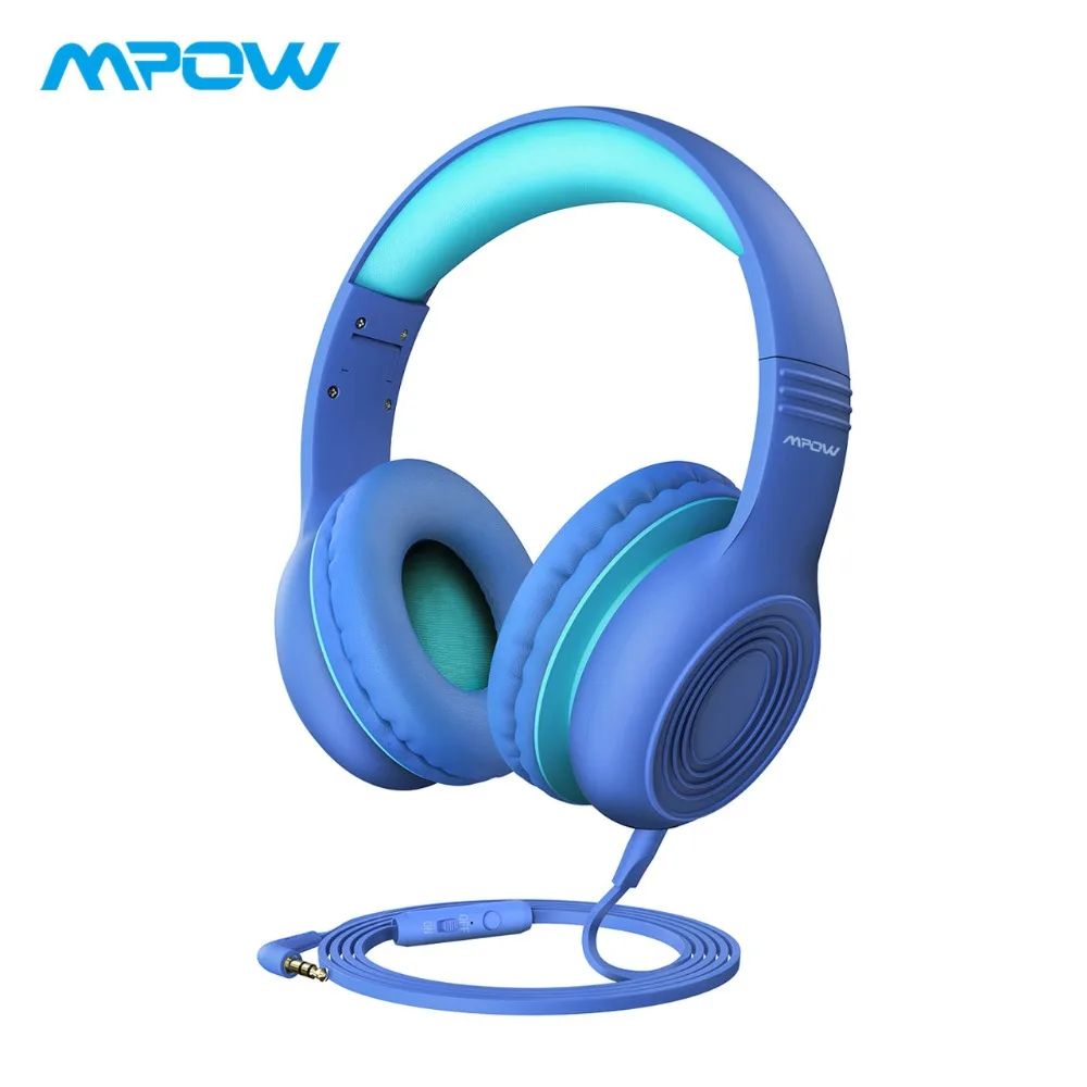Mpow CH6 милые наушники с защитой слуха для детей проводные детские микрофоном