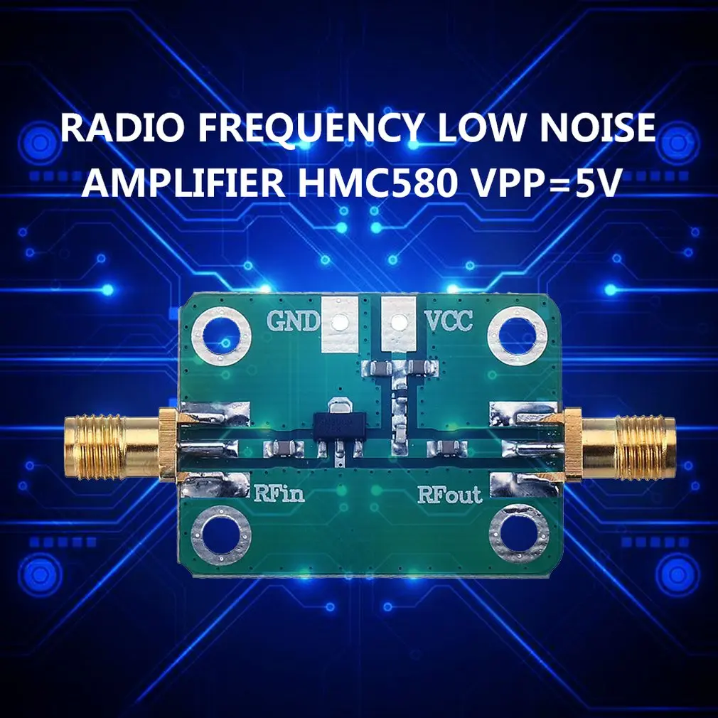 1 шт Высокое качество Rf низкая Шум усилитель Hmc580 Vpp = 5V