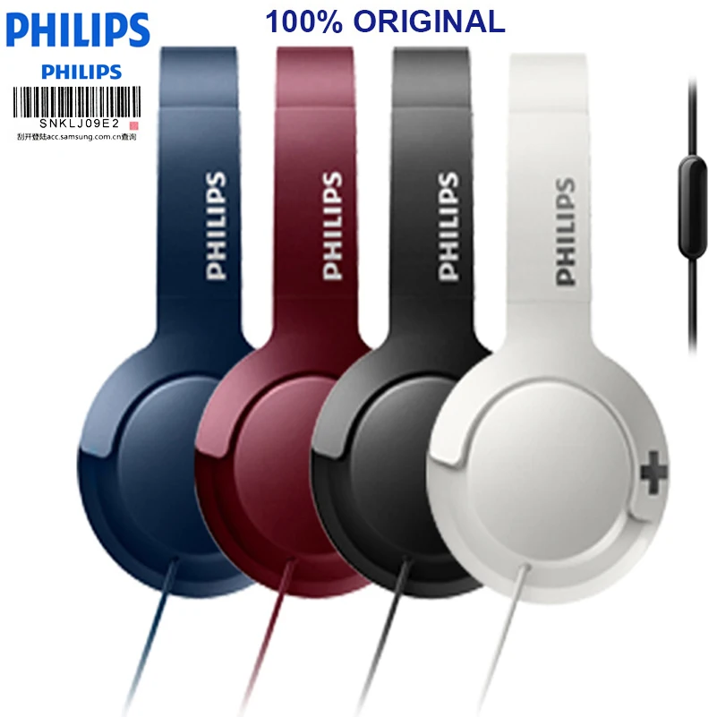 

Philips SHL3075 headset Professional Bass headphones with Wire Control Noise Reduction Headband for Galaxy 8 Official original