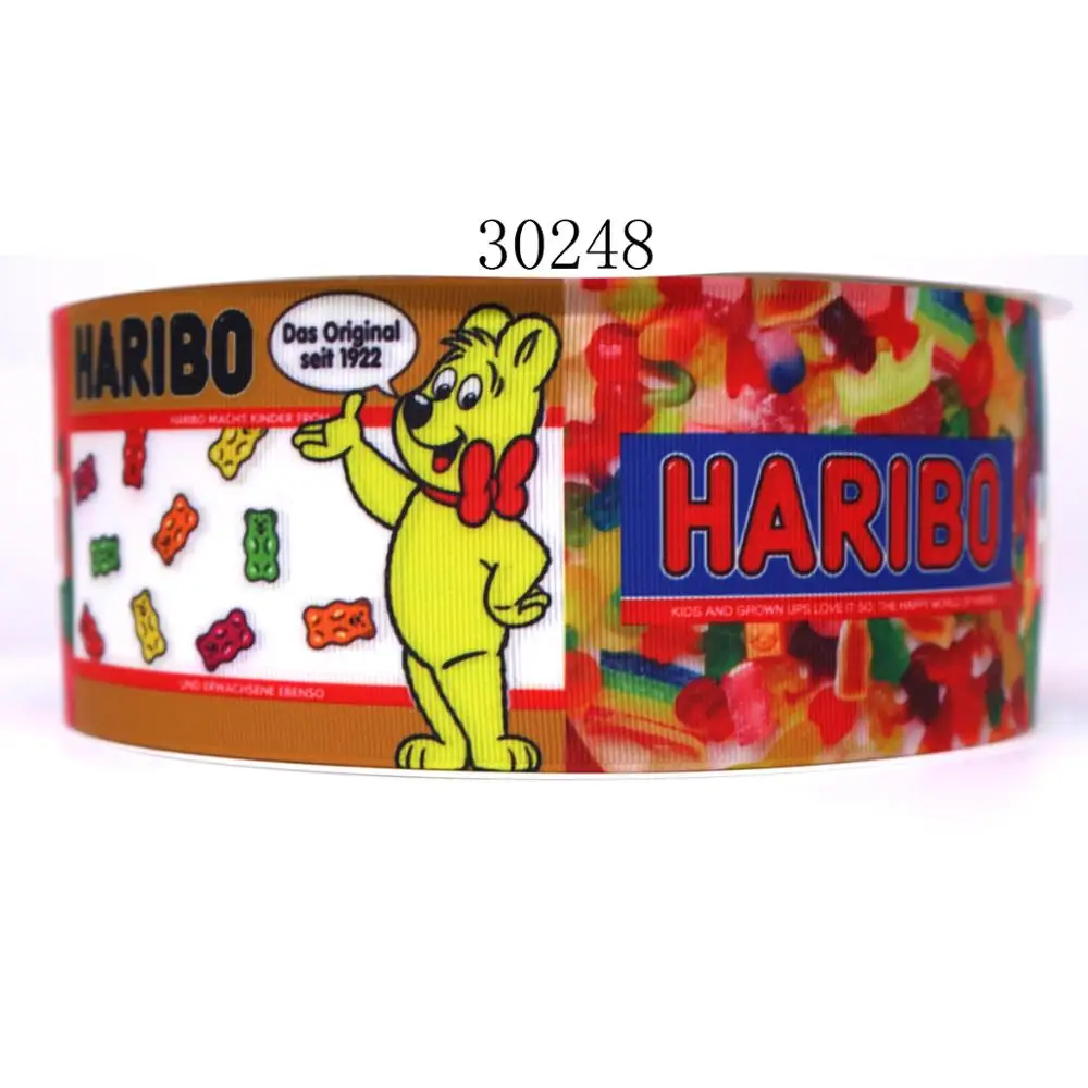 50 ярдов Цветок напечатанный grosgrain ленты 29928