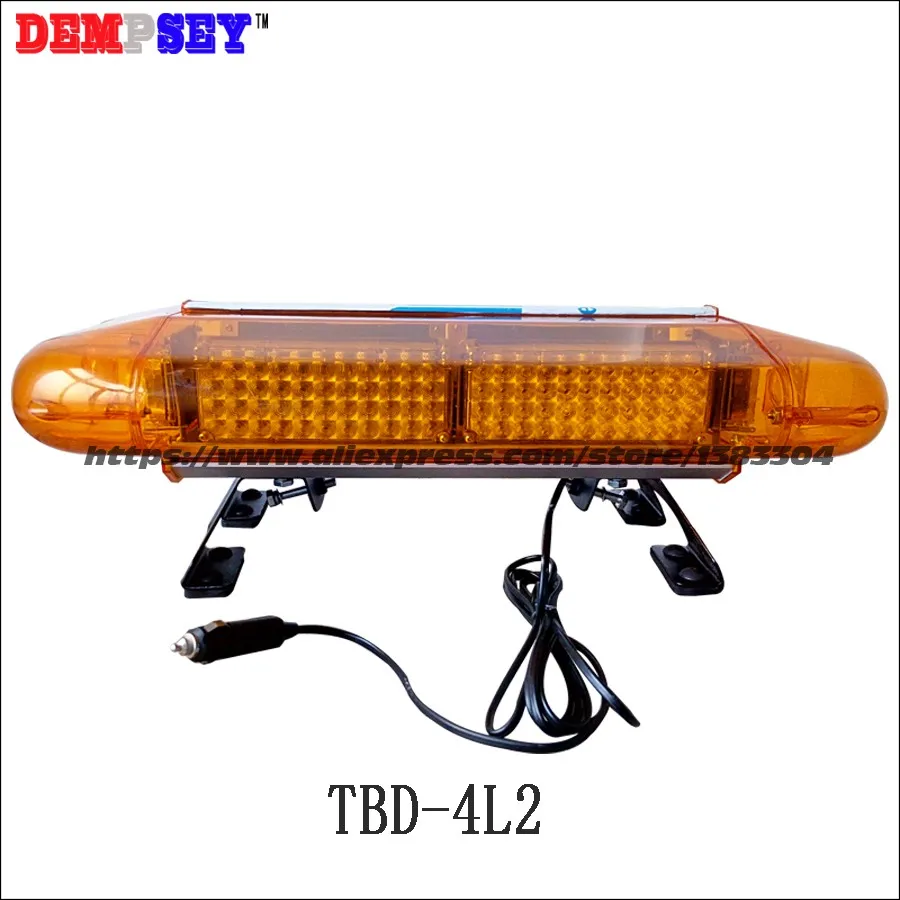 TBD-4L2, светодиодный мини lightbar, 0.6 м Длина взрывные вспышки Световой, DC12-24V Amber Предупреждение огни грузовика, лошадь установить