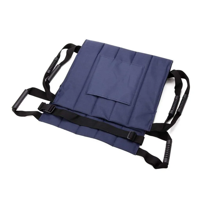 JayCreer 75X55X45 см складной Оксфорд кресло-коляска передачи сиденья для пациентов - Цвет: Blue