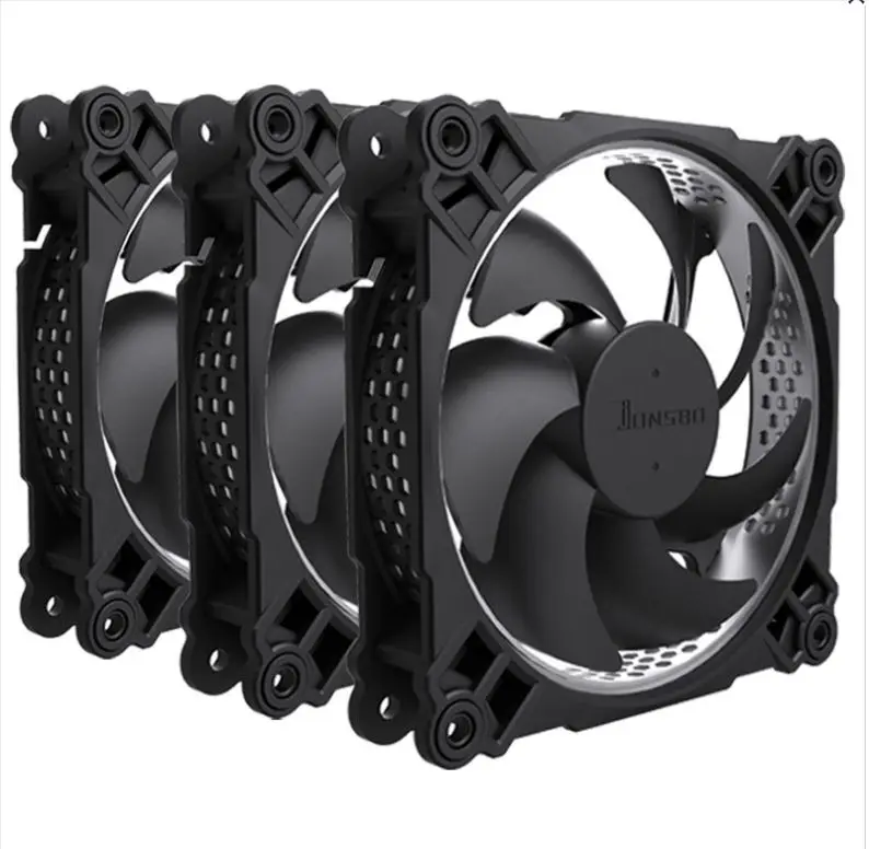 JONSBO FR 231 RGB свет компьютер 3 шт. вентилятор столик для ПК 12 см