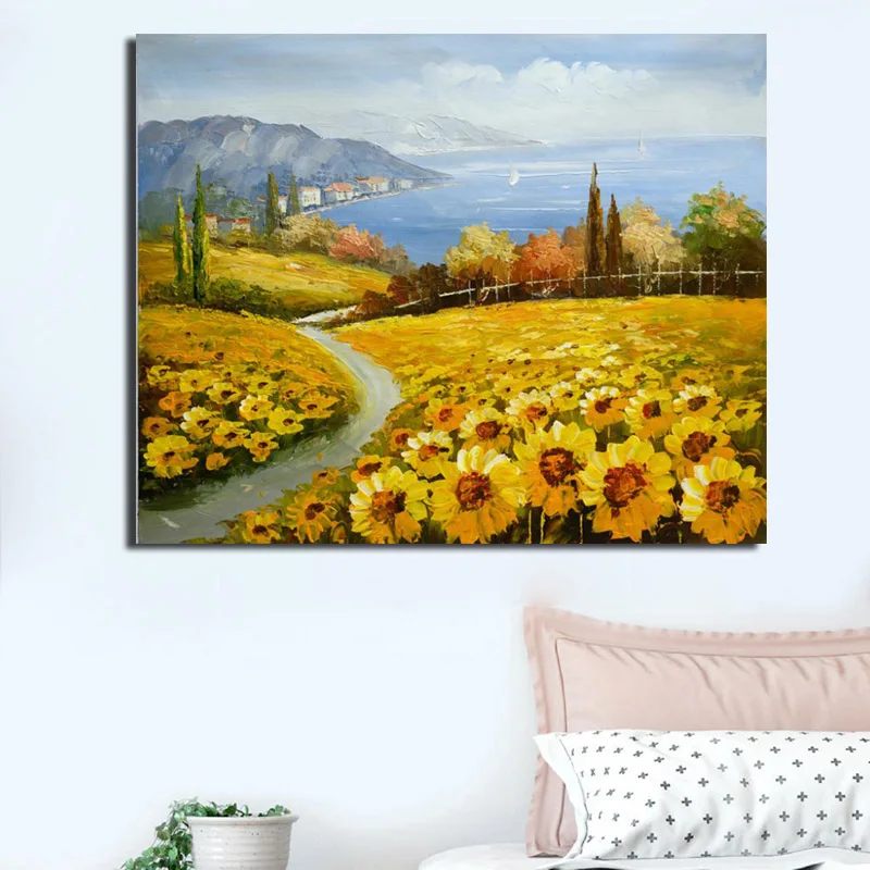 Landscape  Oil Painting Print on Canvas (3)