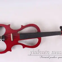 Новая 4 струнная 16 ''электрическая ВИОЛА ТИХИЙ твердый деревянный корпус мощный звуковой чехол с бантом красного цвета