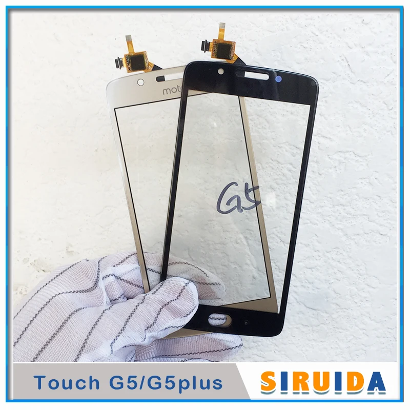 

Tested Front Touch Glass Lens Panel For Motorola Moto G5 G5Plus Plus LCD Screen Crack Refurbishment Repairing