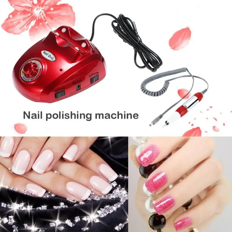 

30000RPM Professional Electric Nail Drill Machine Widely Manicure Drills Accessory Pedicure Kit Nail Drill File Bit Nail Tools